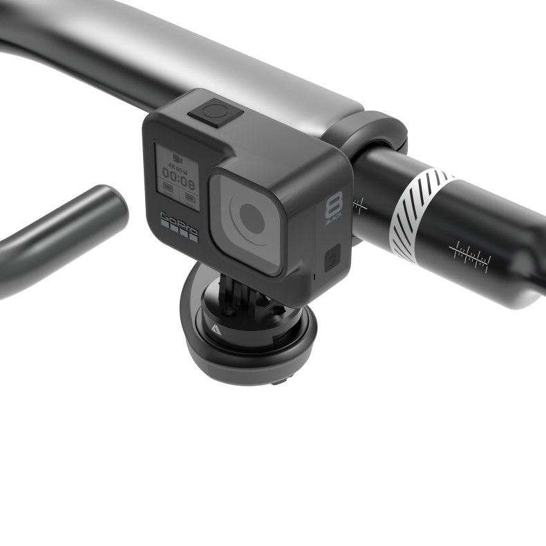 KOM Cycling Top Mount GoPro Adapter - Garmin Edition