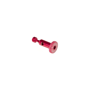 Knob, RD Adj [1.200 TLG X .560 OD] w/ Hole, Red