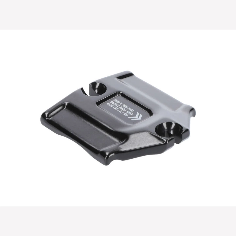 2021 Transfer, Saddle Clamp, Upper, 9mm Oval Rails