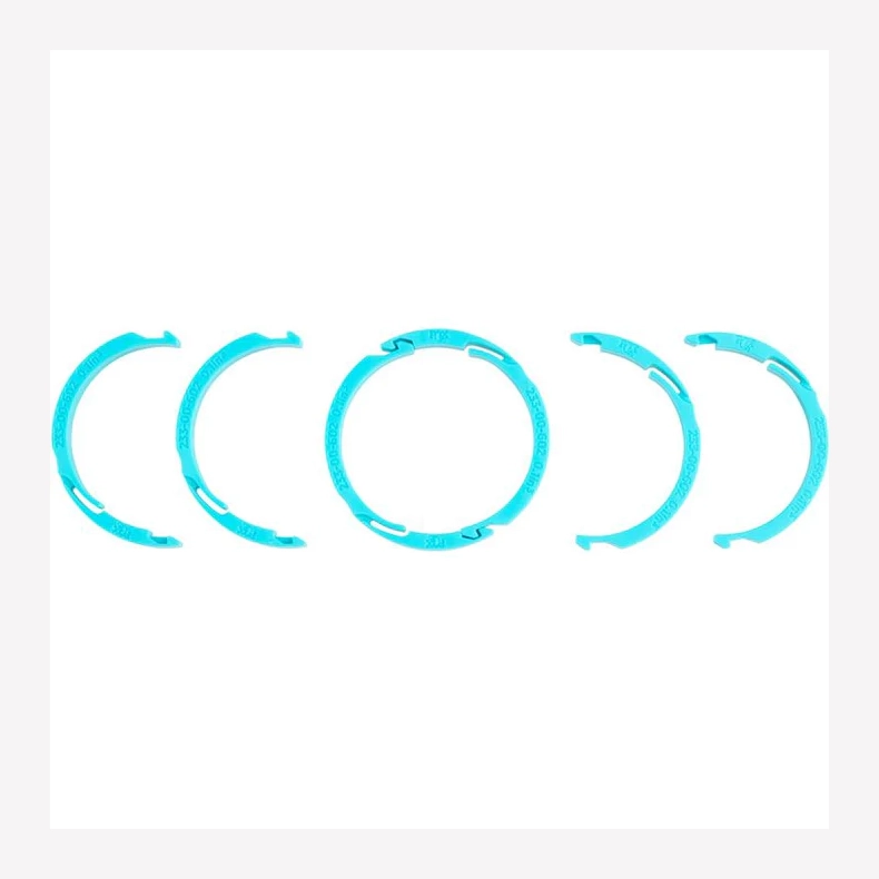 Kit: Volume Spacers 3 Pairs: 2023 Float X Nude Clip-in Plastic 0.1in ^3