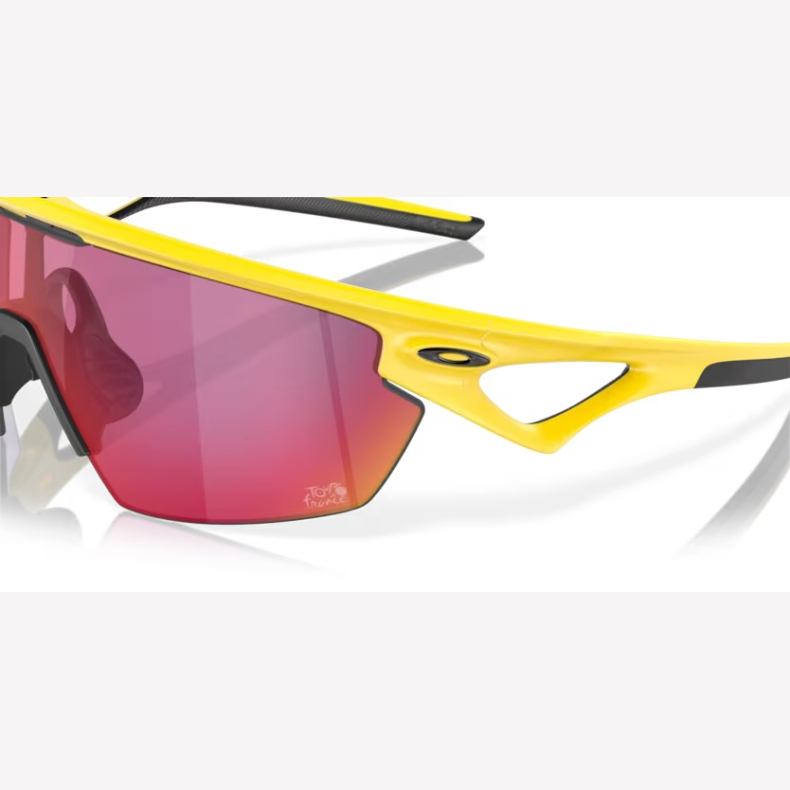 Oakley Sphaera 2024 TDF Prizm Road Jade Matte Yellow Brille
