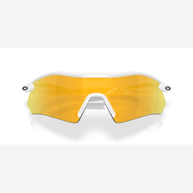 Oakley Radar Plate Polished White Prizm 24K Polarized
