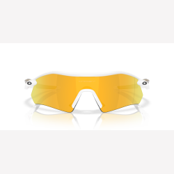 Oakley Radar Plate Polished White Prizm 24K Polarized