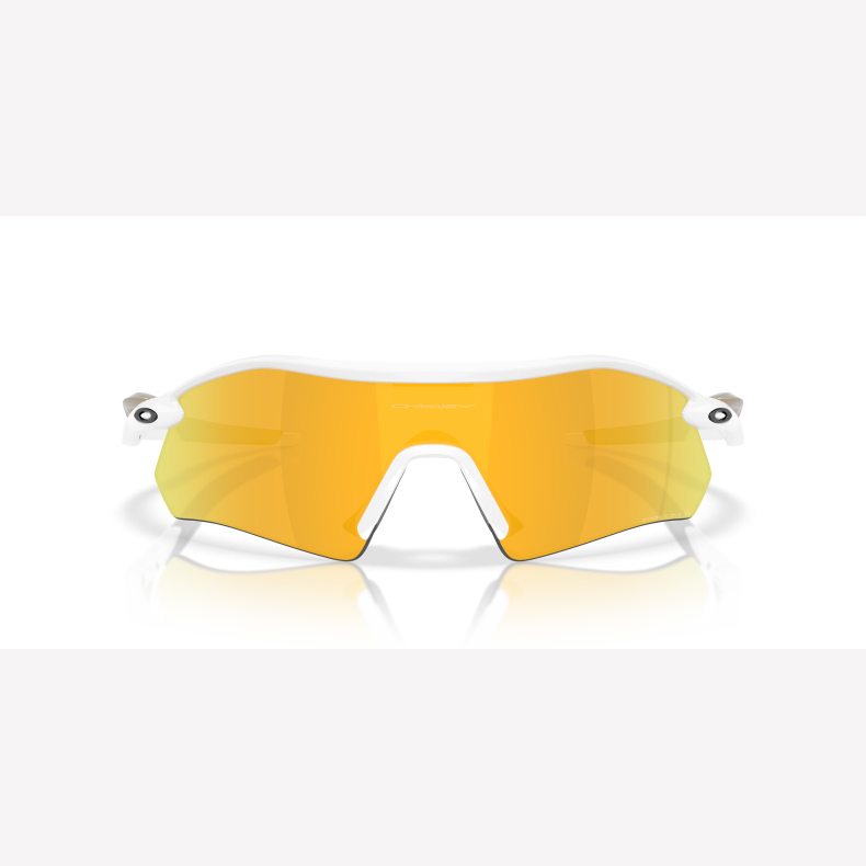Oakley Radar Plate Polished White Prizm 24K Polarized