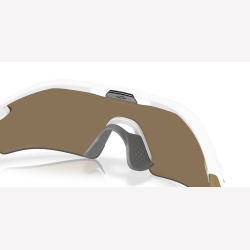Oakley Radar Plate Polished White Prizm 24K Polarized