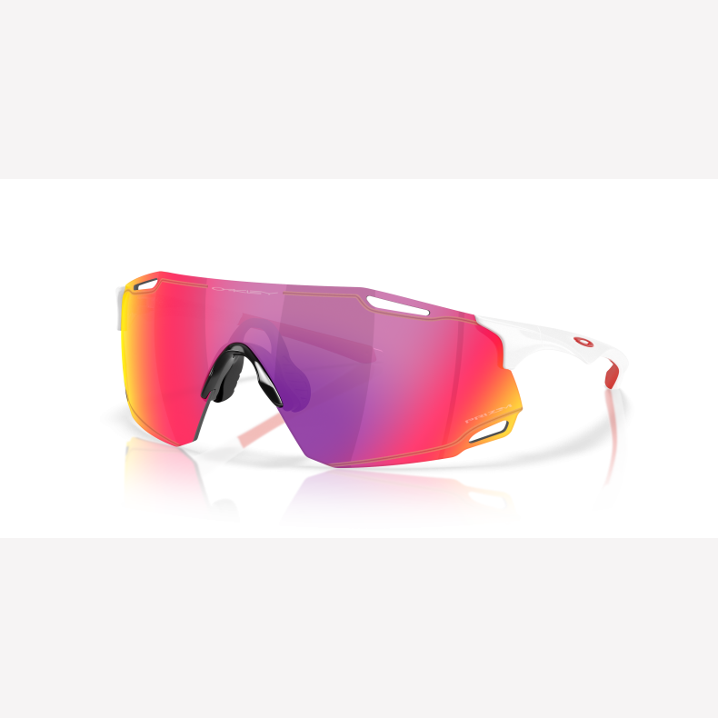 Oakley Cybr Dyno Polished White Prizm Road