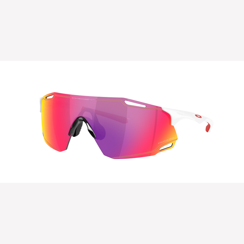 Oakley Cybr Dyno Polished White Prizm Road