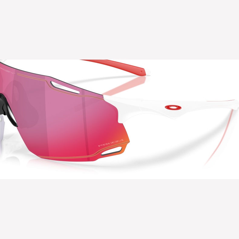 Oakley Cybr Dyno Polished White Prizm Road