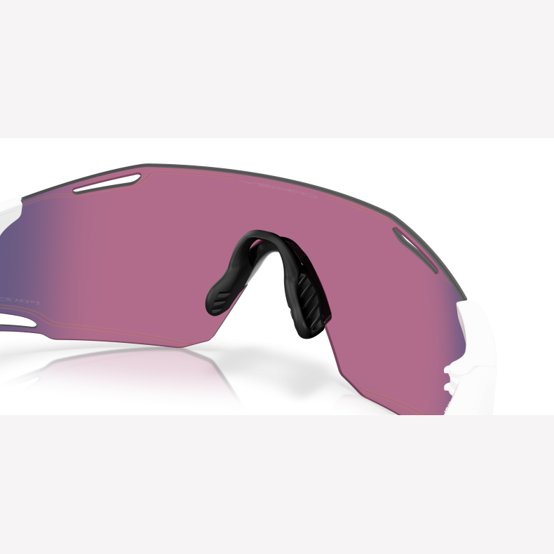 Oakley Cybr Dyno Polished White Prizm Road