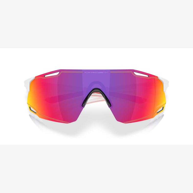 Oakley Cybr Dyno Polished White Prizm Road
