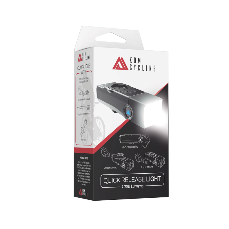 KOM Cycling Quick Release Light 1000