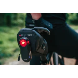 KOM CYCLING Saddle Bag with ATOP Dial and Disc for Varia