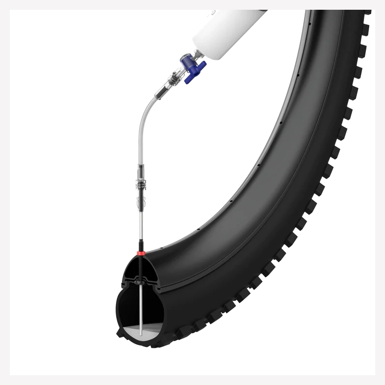 KOM Cycling Tubeless Sealant Injector - Plastic Valve Core Tool