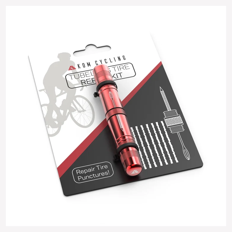 KOM Cycling Tire Repair Tool (Red)