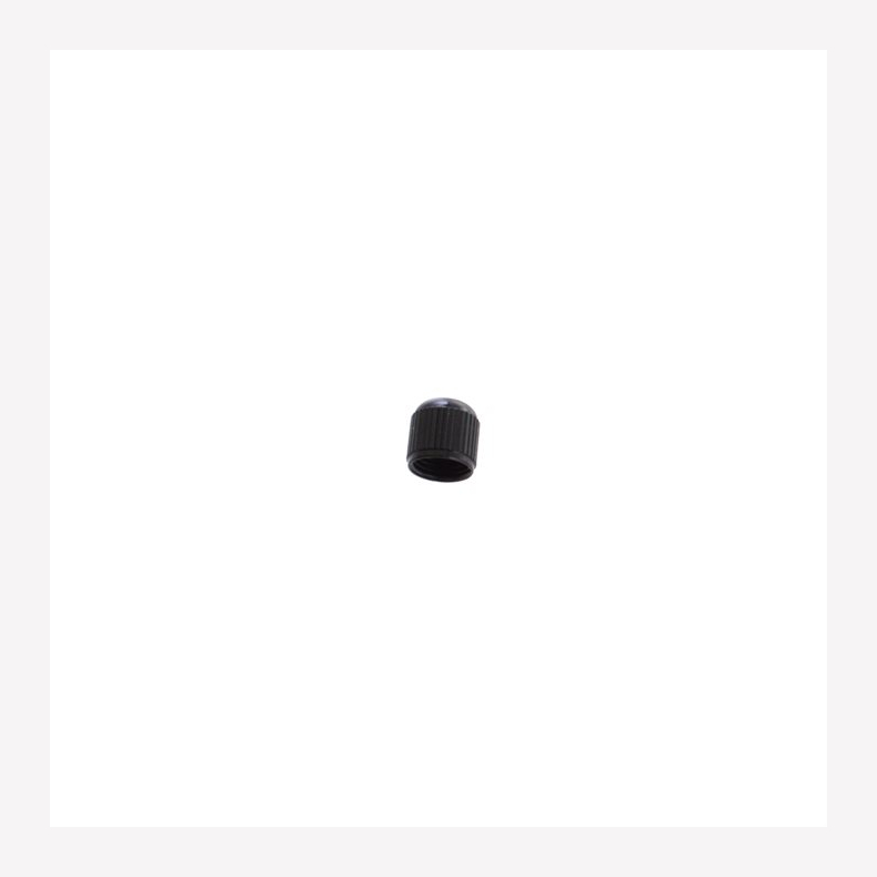 Air Valve Parts: Cap, Air Valve [.305-32], Black, 6061