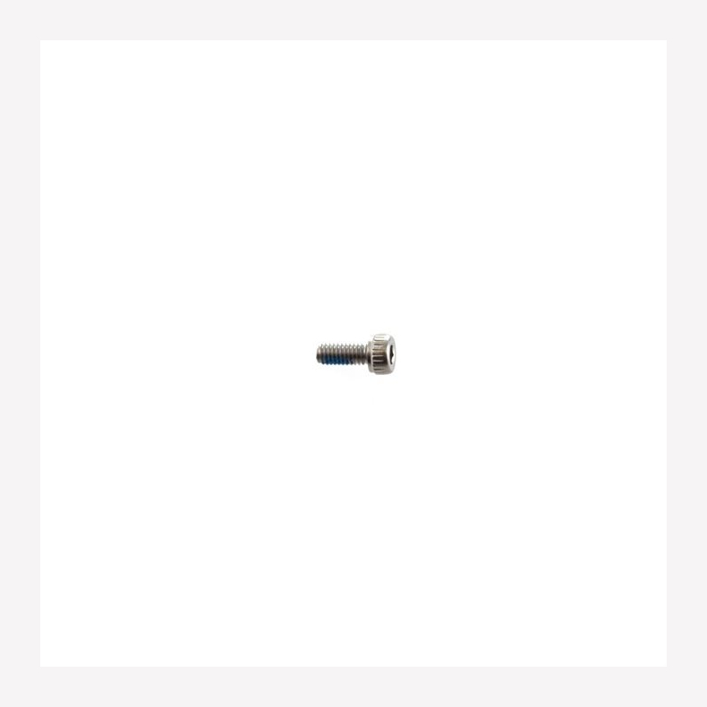 Fastener, Standard (Metric): Screw [M2.5 X 6mm] Socket Head Cap, Stainless