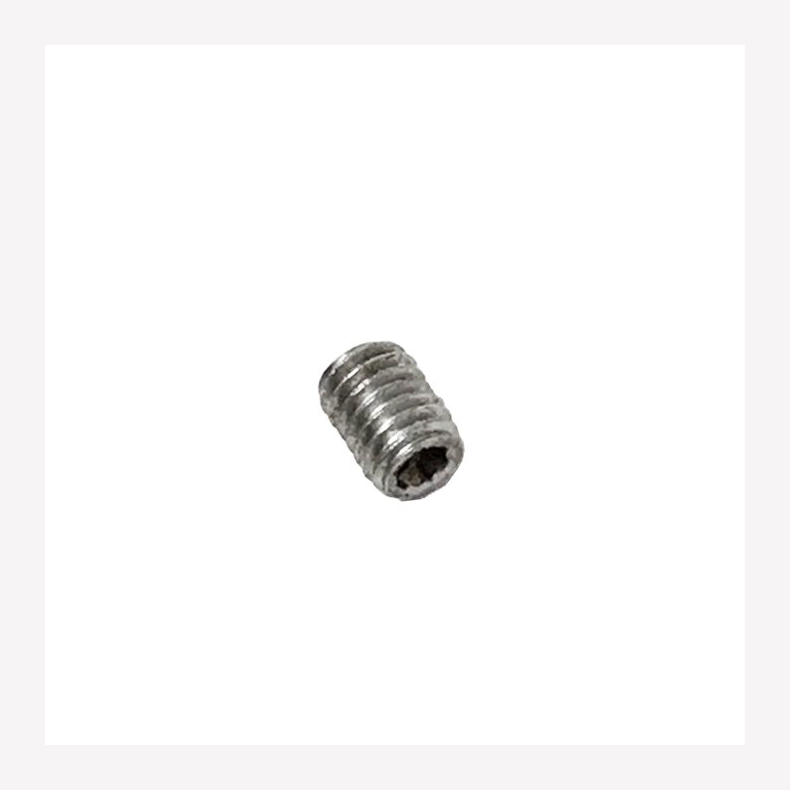 Fastener Standard (Metric): Screw, Socket Set Flat Point [M3 X 0.5mm X 4mm] SS