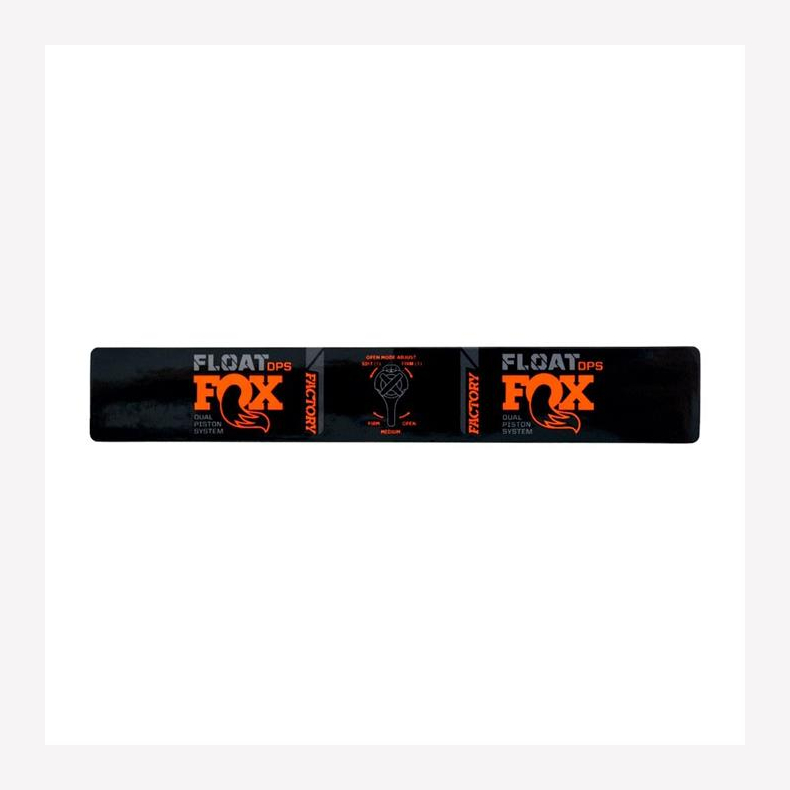 Decal: 2021 F-S, FLOAT, Orange, DPS, Adj, Short, (Evol=6.5/145mm)