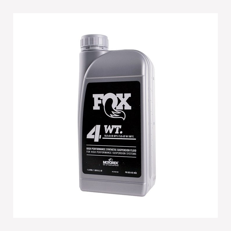 Oil: Suspension Fluid, 4 WT, 1.0 Liter Bottle