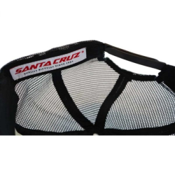 Santa Cruz Flipper Trucker Kasket Black