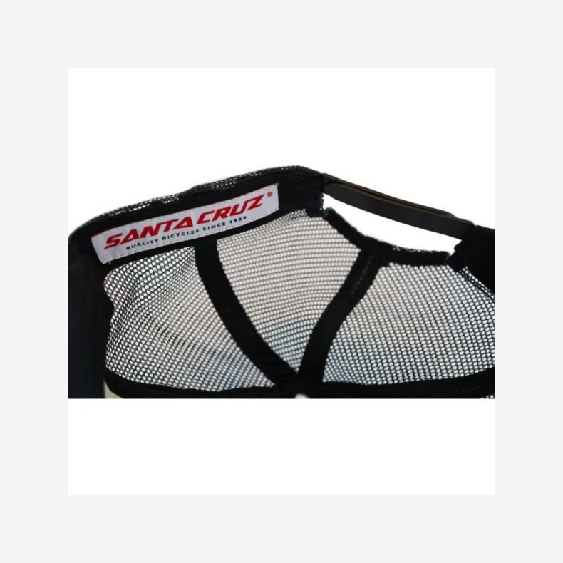 Santa Cruz Flipper Trucker Kasket Black