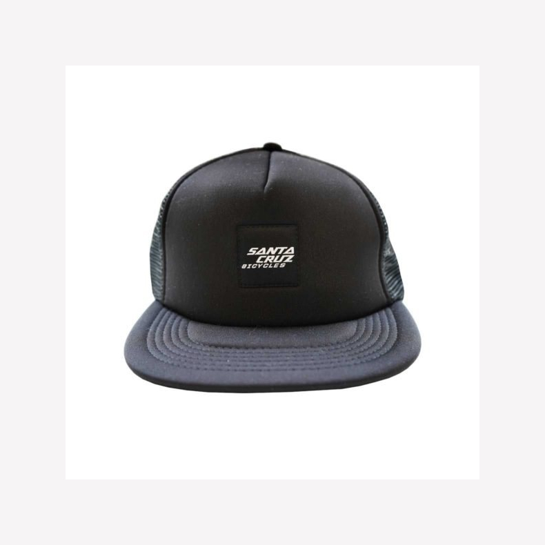 Santa Cruz Flipper Trucker Kasket Black