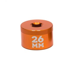 Tooling: Fork Topcap Socket, 26mm, 3/8 Drive