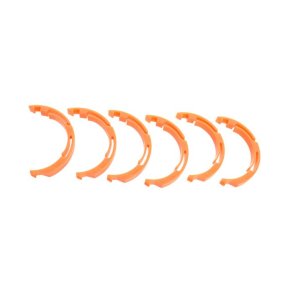 Kit: Volume Spacers, 3 Pairs: Float X2, Clip-in, Plastic, 0.25in 3