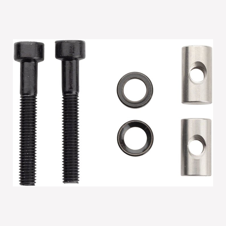 Kit: Transfer Saddle Clamp Hardware: Bolt, Pin &amp; Washer, Pair