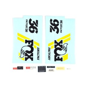 Decal Kit: 2018, 36, Factory, Blk/Ylw