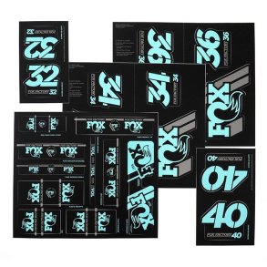FOX Decal 2019 AM Heritage, Fork and Shock Kit, Mint