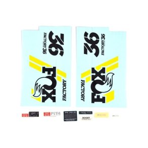Decal Kit: 2020, 36, Factory, Blk/Ylw