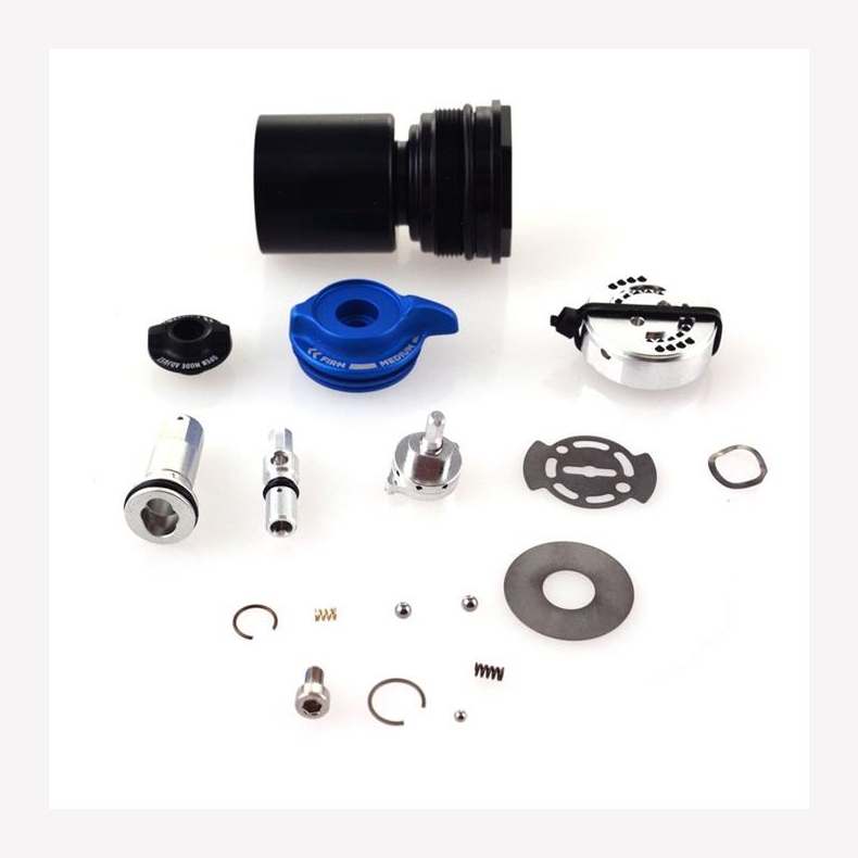 Service Set: 2018 32 FIT4 SC Topcap Assy, VC49, Black Ano