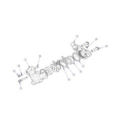 Cura Flat Mount complete caliper Black