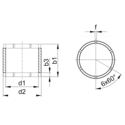 ND Tuned Rear Shock Eyelet Bushing 